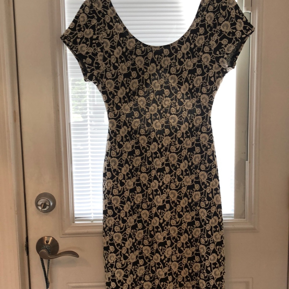 Black and White Dress